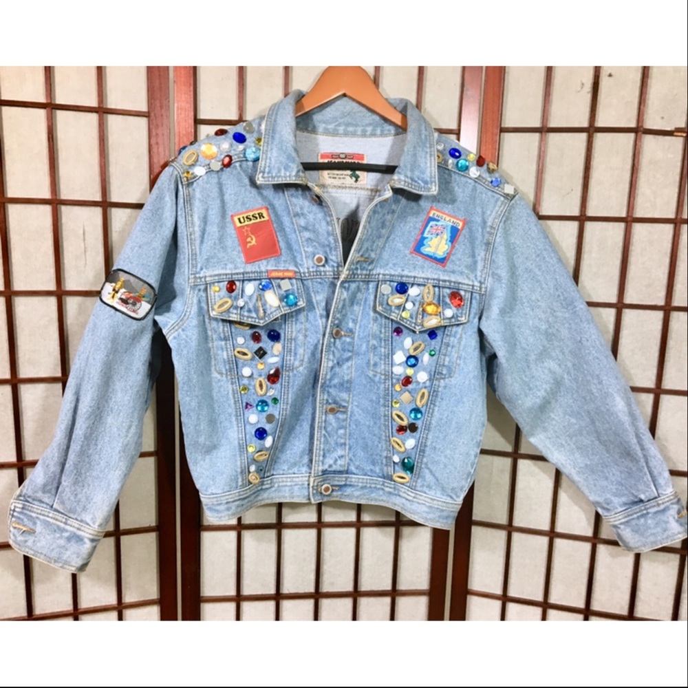Jeans Mark vintage denim jacket.